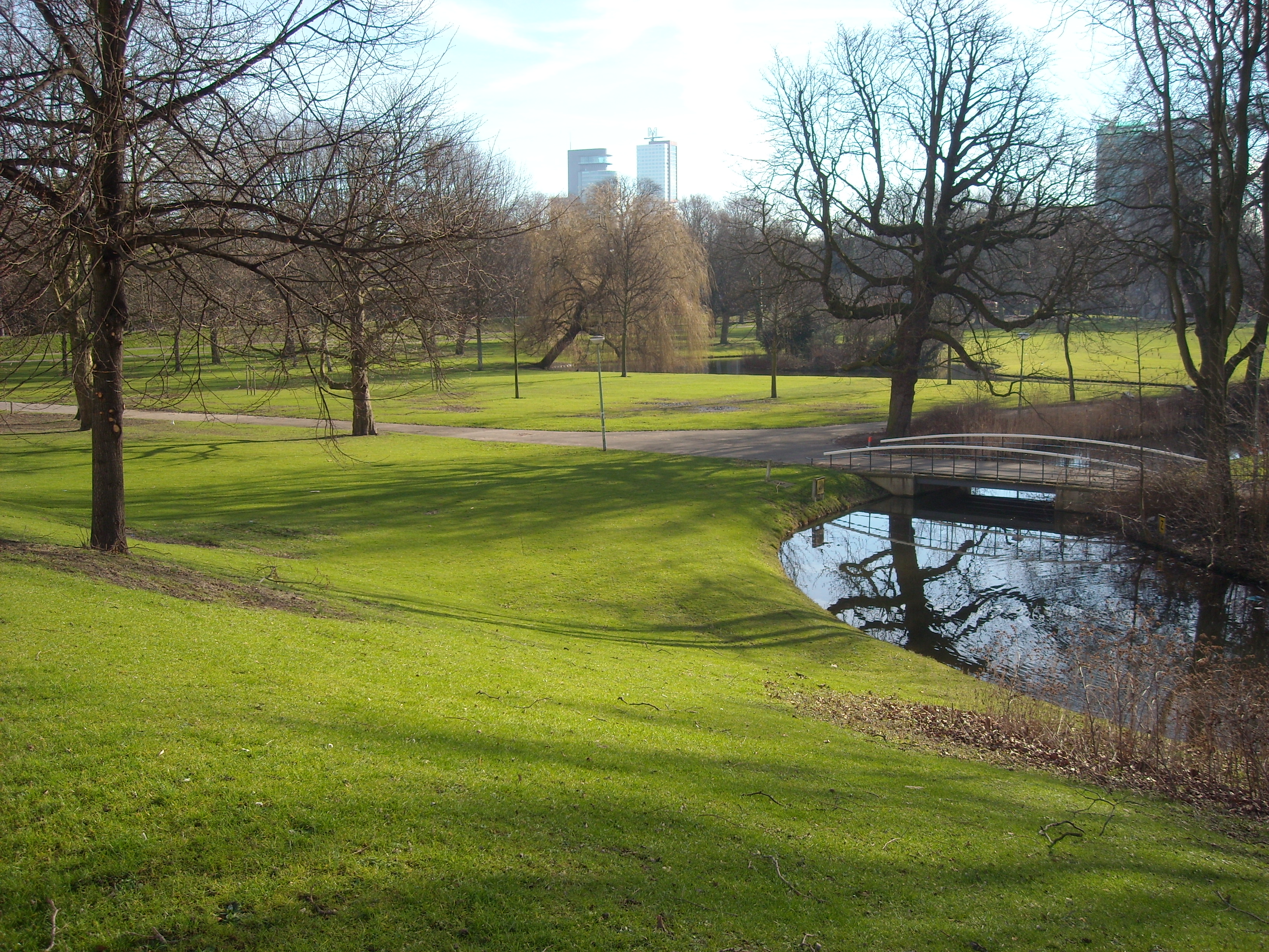 Park a toronynál