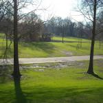 Park a toronynál